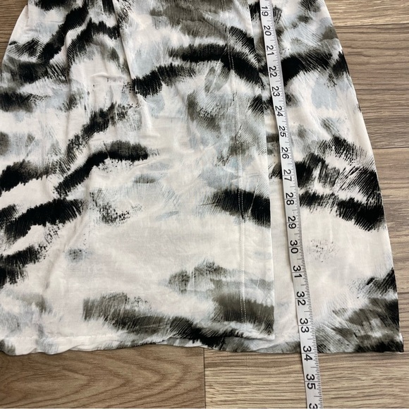 Roberto Cavalli Just Cavalli Black & White Print Wrap Mini Dress - Picture 11 of 11